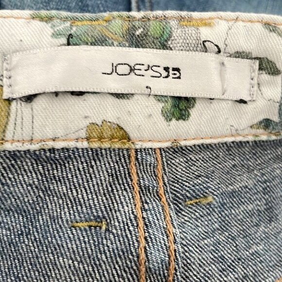 Joe’s jeans loose rolled jean shorts summer beach spring sz 28 - Picture 3 of 8